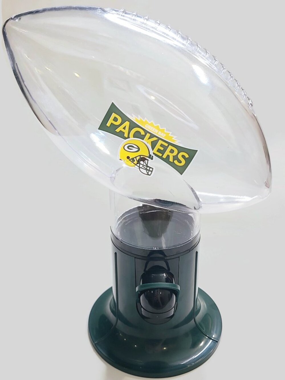 Official NFL Green Bay Packers Candy Dispenser With Original Box No Coins Needed